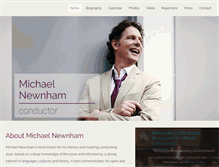 Tablet Screenshot of michaelnewnham.ca